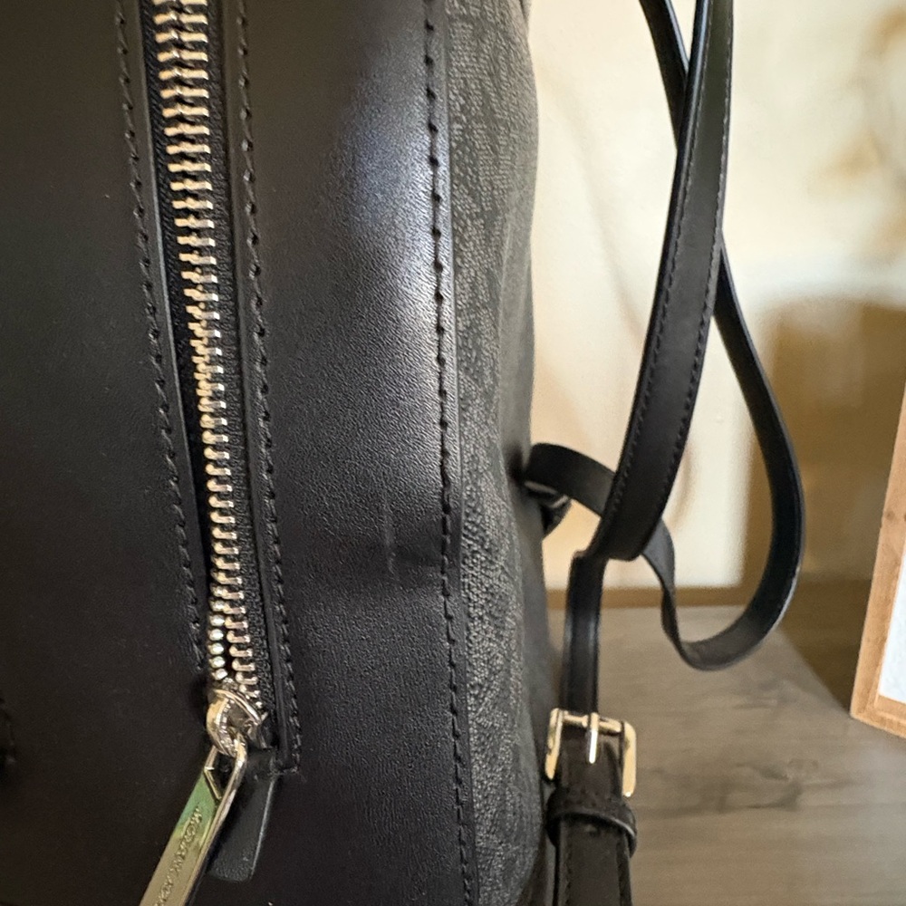 Michael Kors Black Backpack - Picture 5 of 9